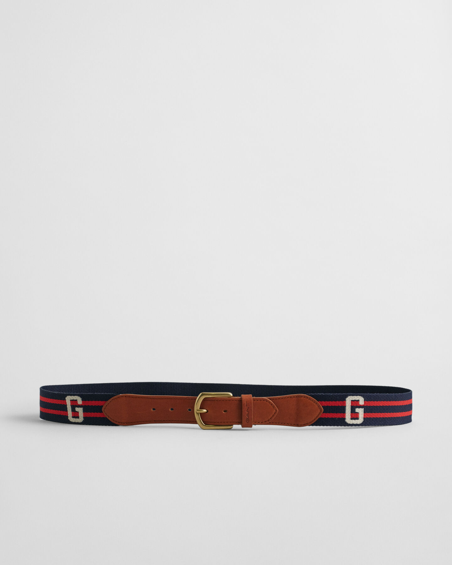 Striped Webbed Belt