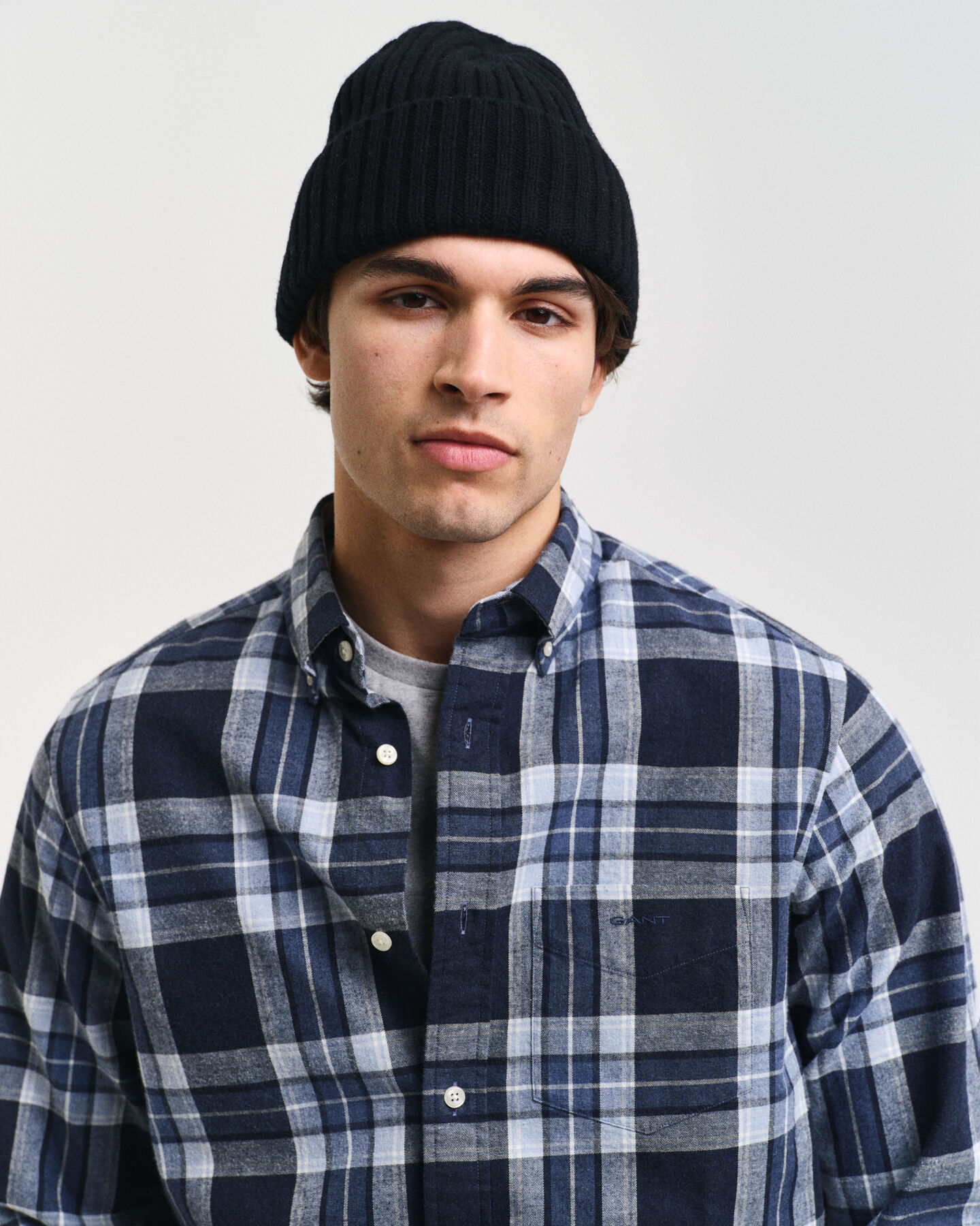 Regular Fit Tartan Melange Checked Shirt