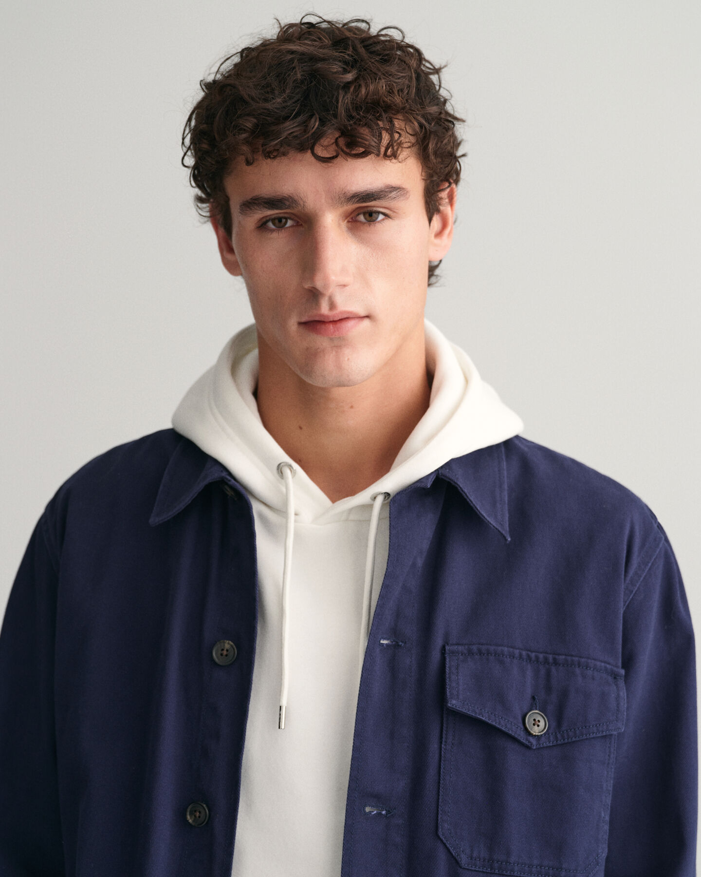 Brushed Twill Overshirt
