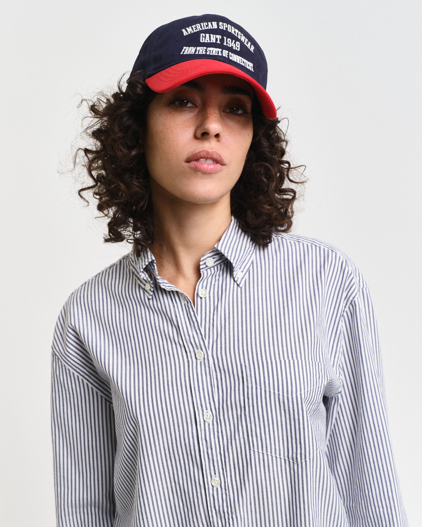 Relaxed Fit Striped Luxury Oxford Shirt