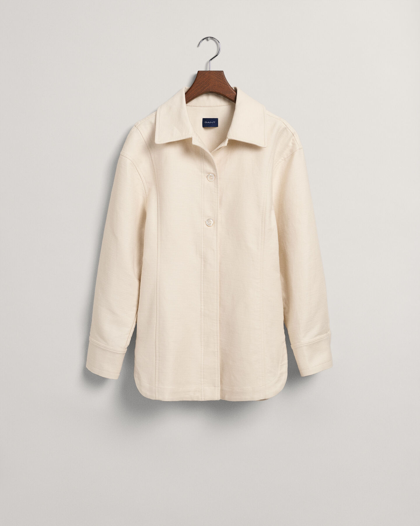 Textured Shirt Jacket