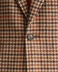 Heavy Wool Check Blazer