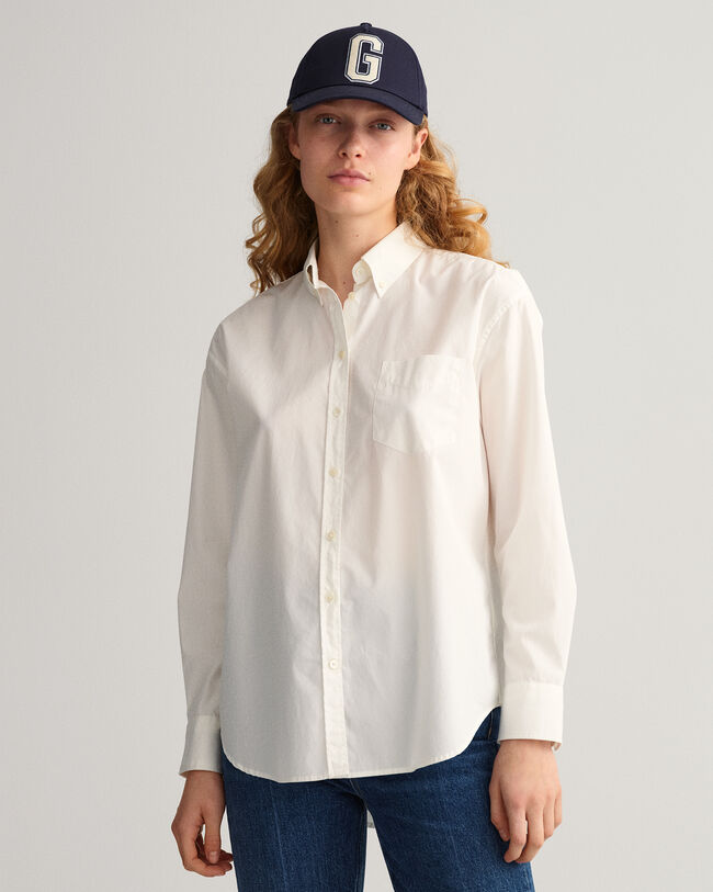 Relaxed Fit Luxury Poplin Shirt