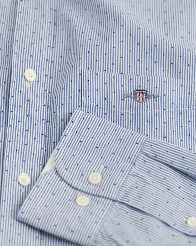 Regular Fit Banker Dot Shirt