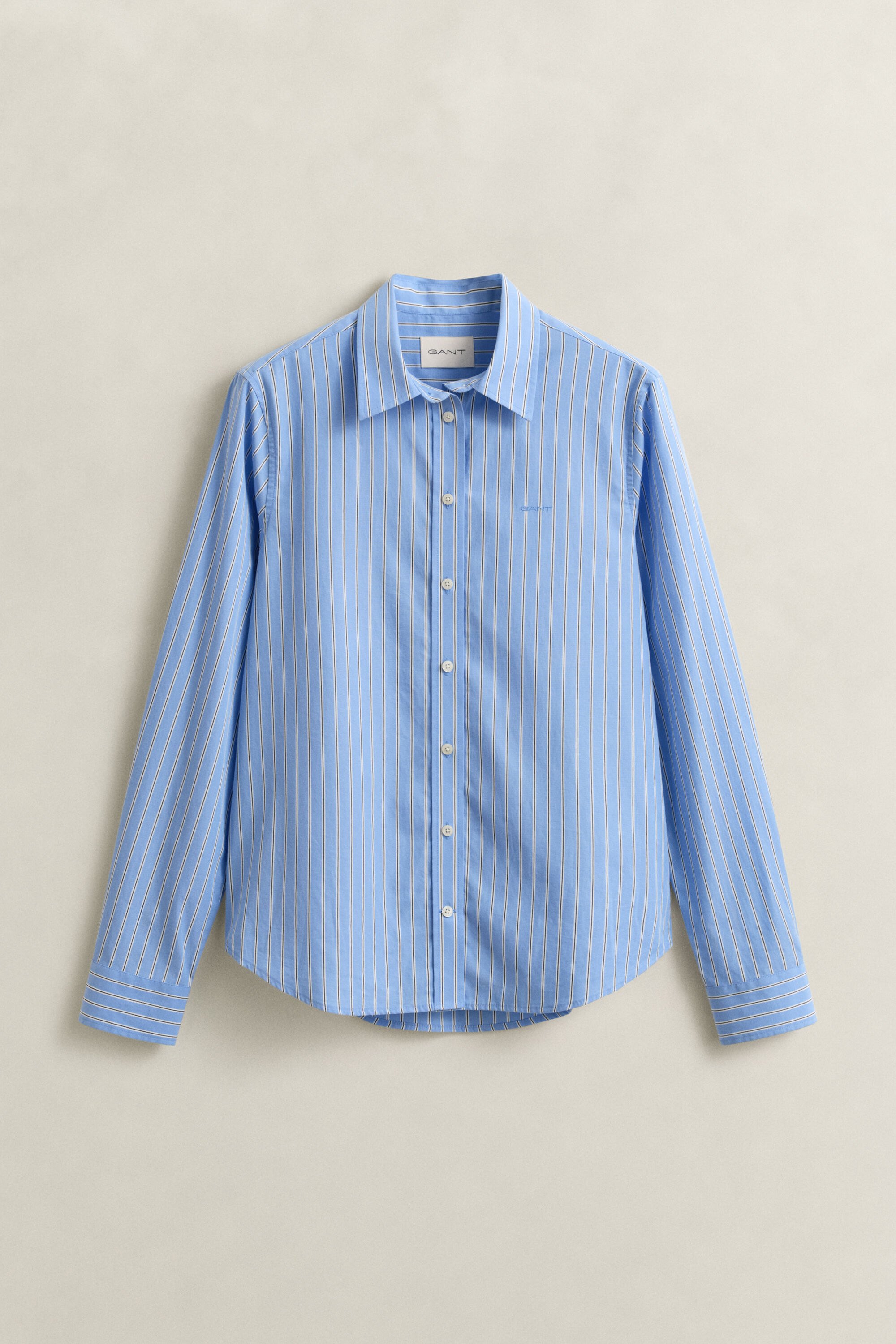 Regular Fit Classic Striped Poplin Shirt