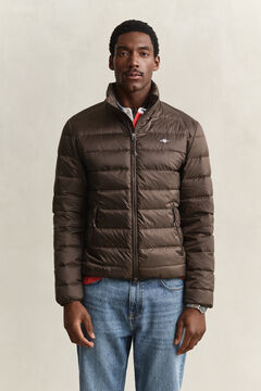 Light Down Jacket — SHADOW BROWN 7
