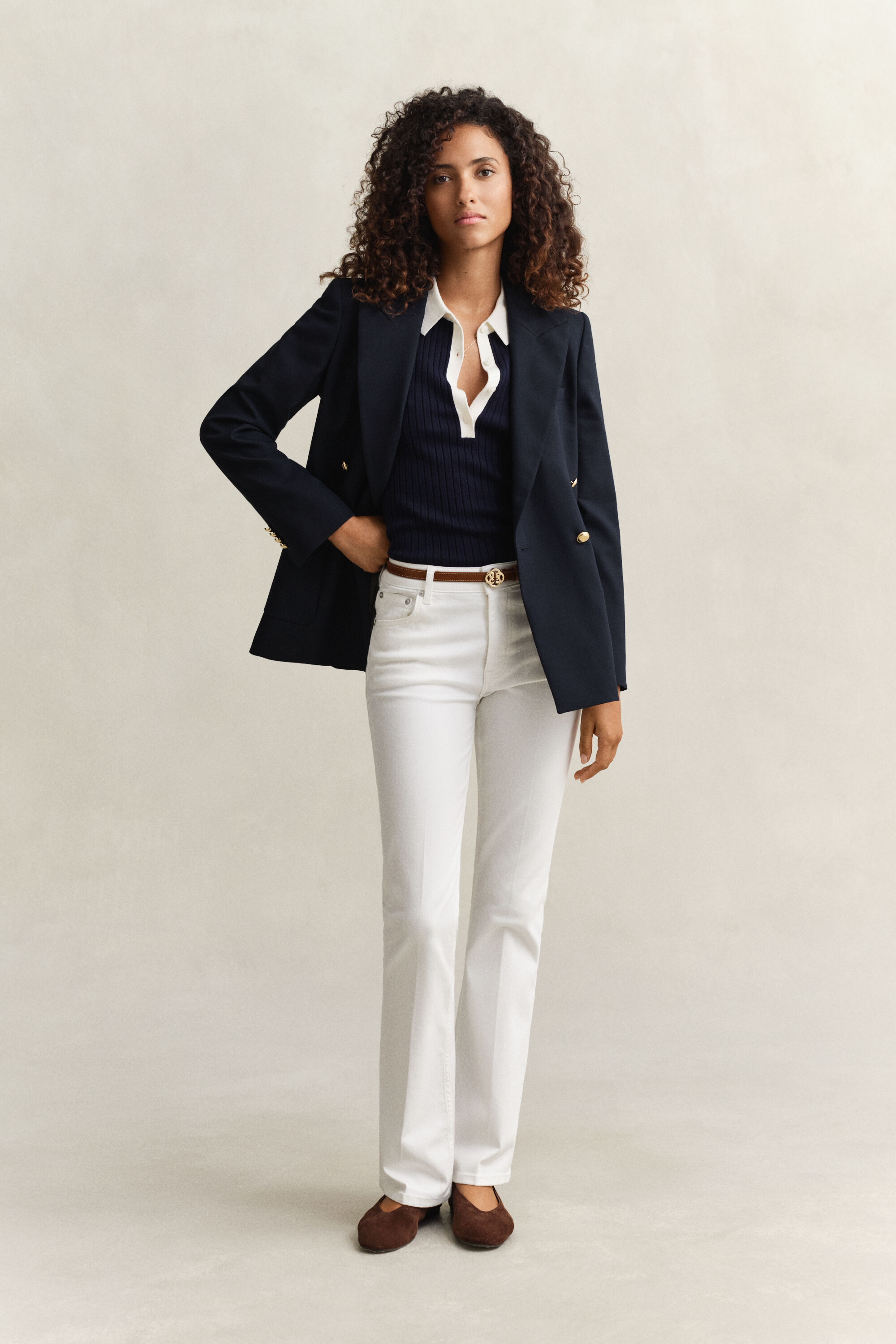 Flared Stretch Jeans