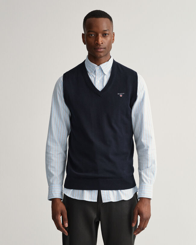 Classic Cotton Sweater Vest