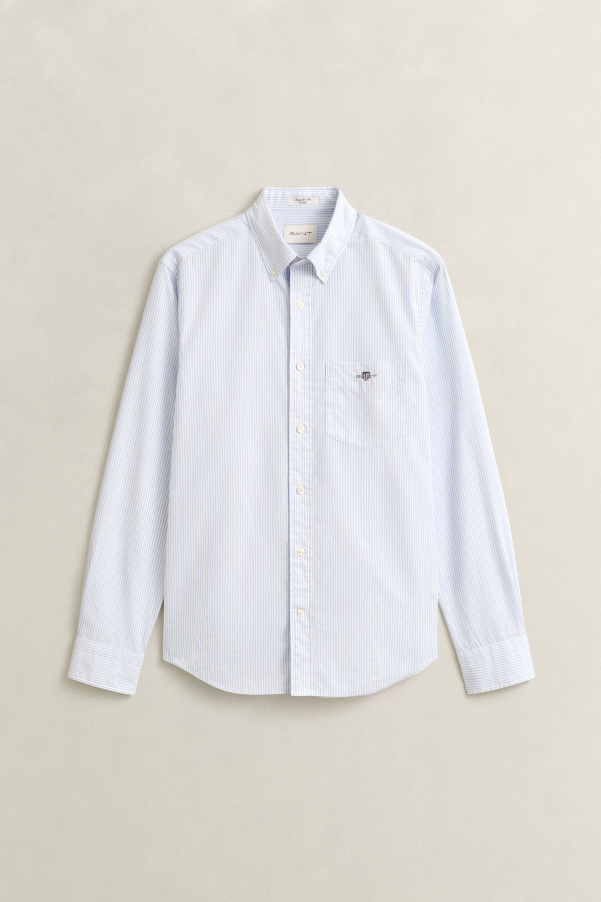 Classic Regular Striped Poplin Shirt