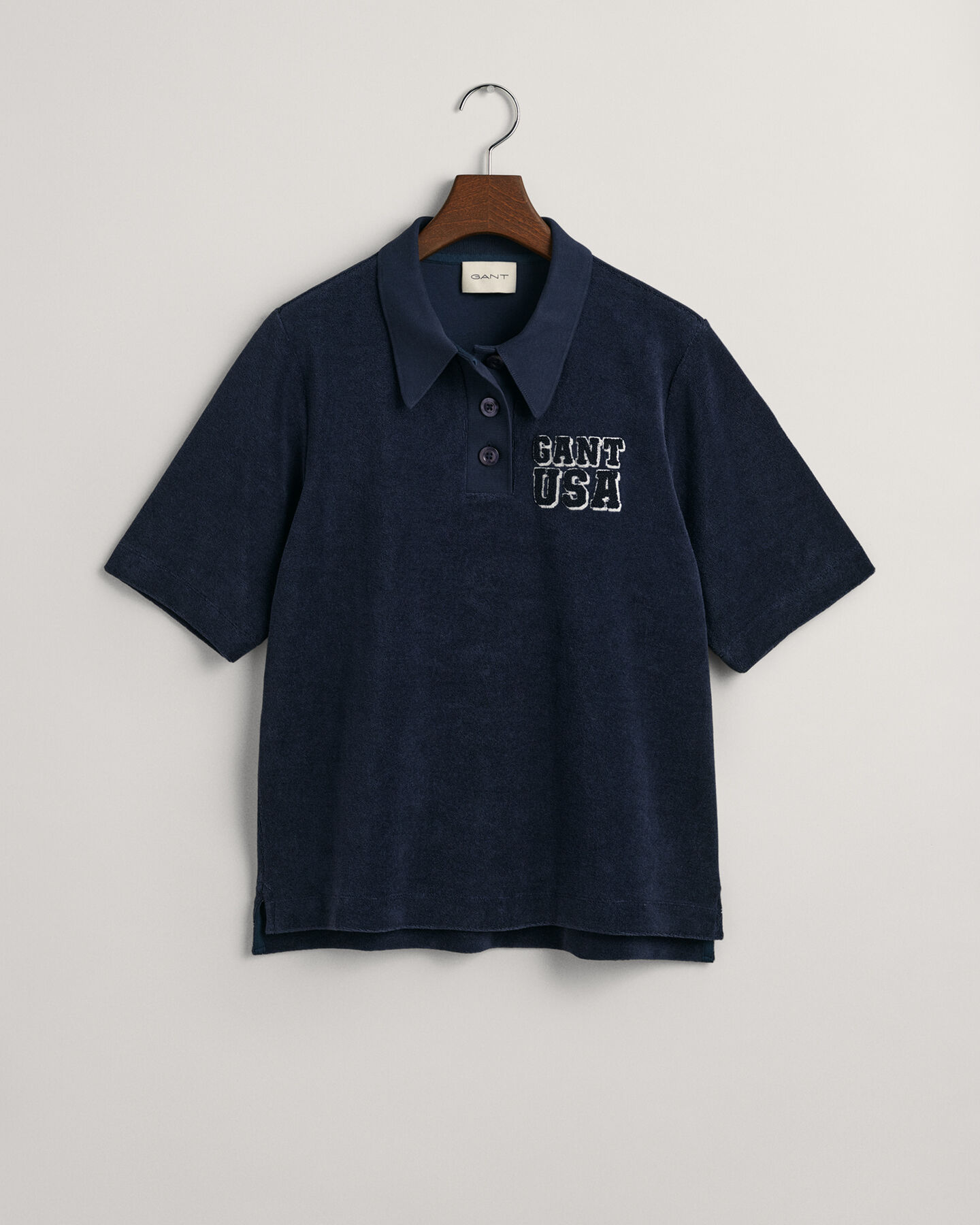 Terry Cloth Polo Shirt