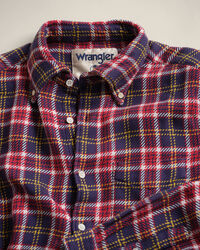 GANT x Wrangler Regular Fit Plaid Twill Shirt