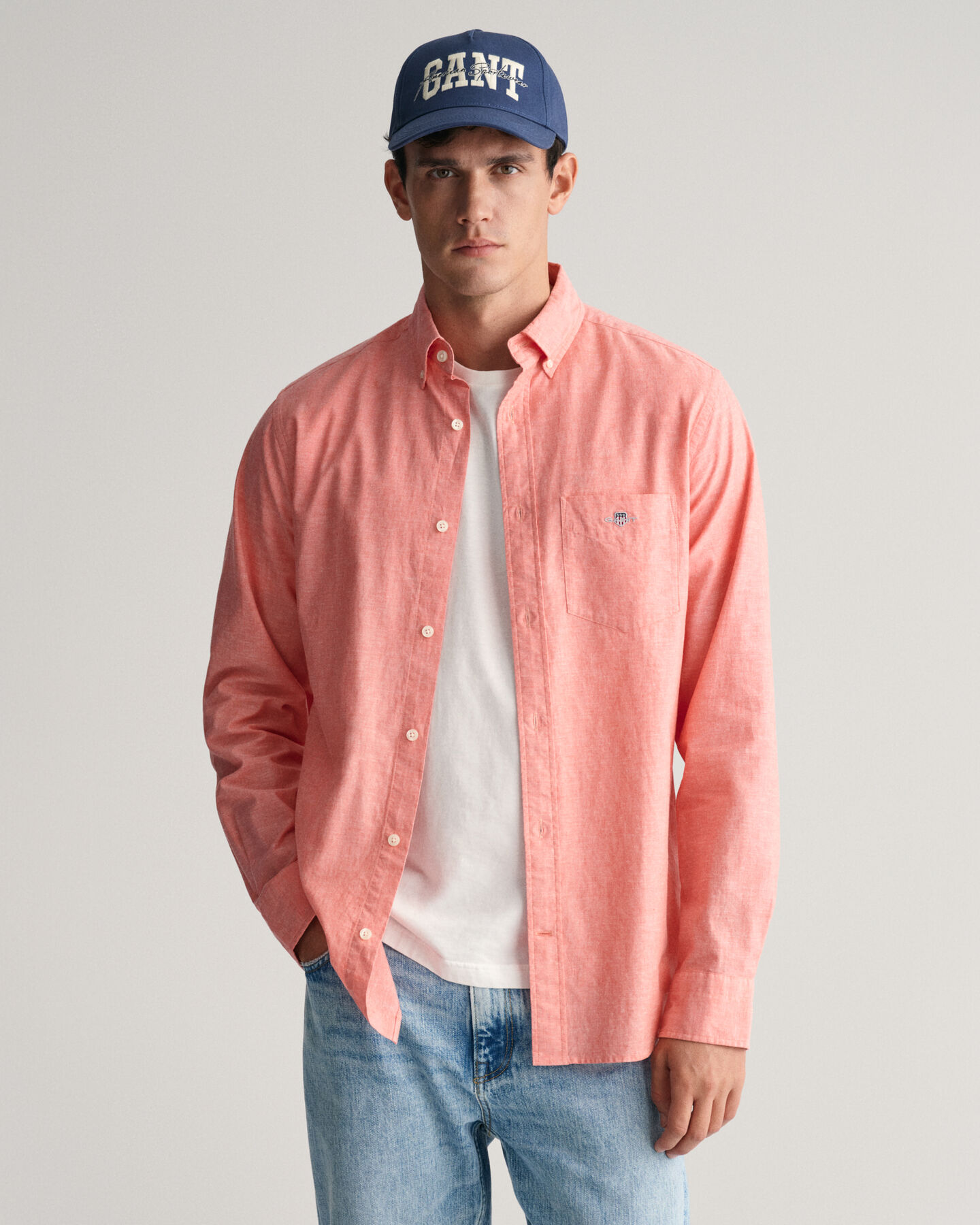 Regular Fit Cotton Linen Shirt
