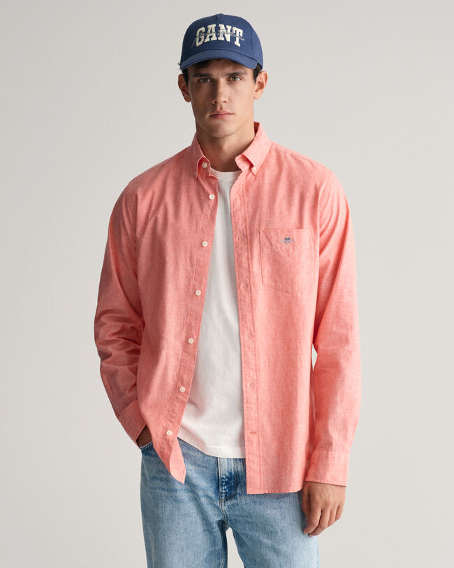 Regular Fit Cotton Linen Shirt