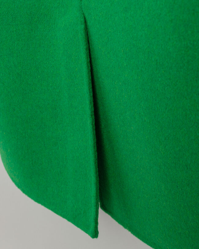 Melange Handstitched Coat