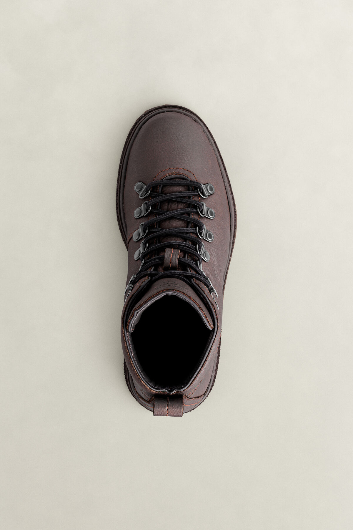 Blistown Leather Boots — DARK BROWN