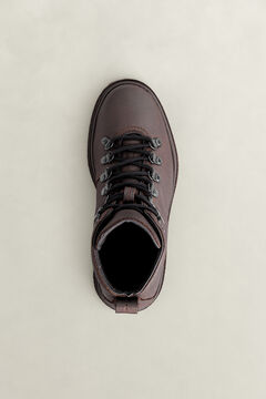 Blistown Leather Boots — DARK BROWN 2