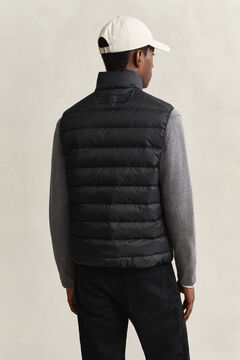 Light Down Vest — BLACK 2