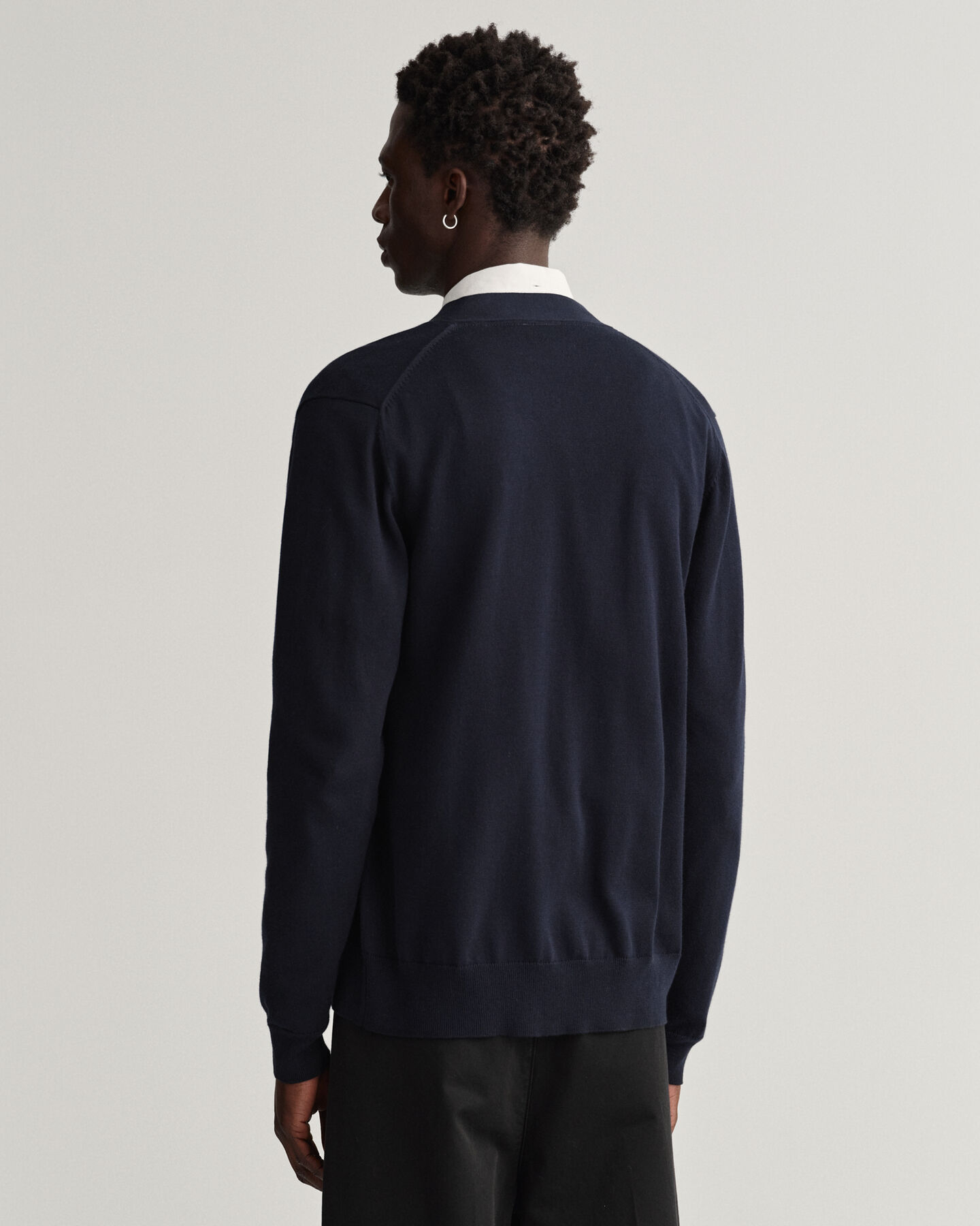 Classic Cotton V-Neck Cardigan