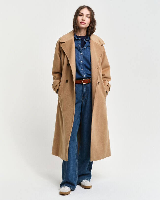 Wool Trench Coat