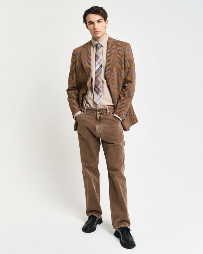 Regular Fit Flannel Melange Shirt