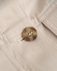 Cropped Linen Blend Jacket