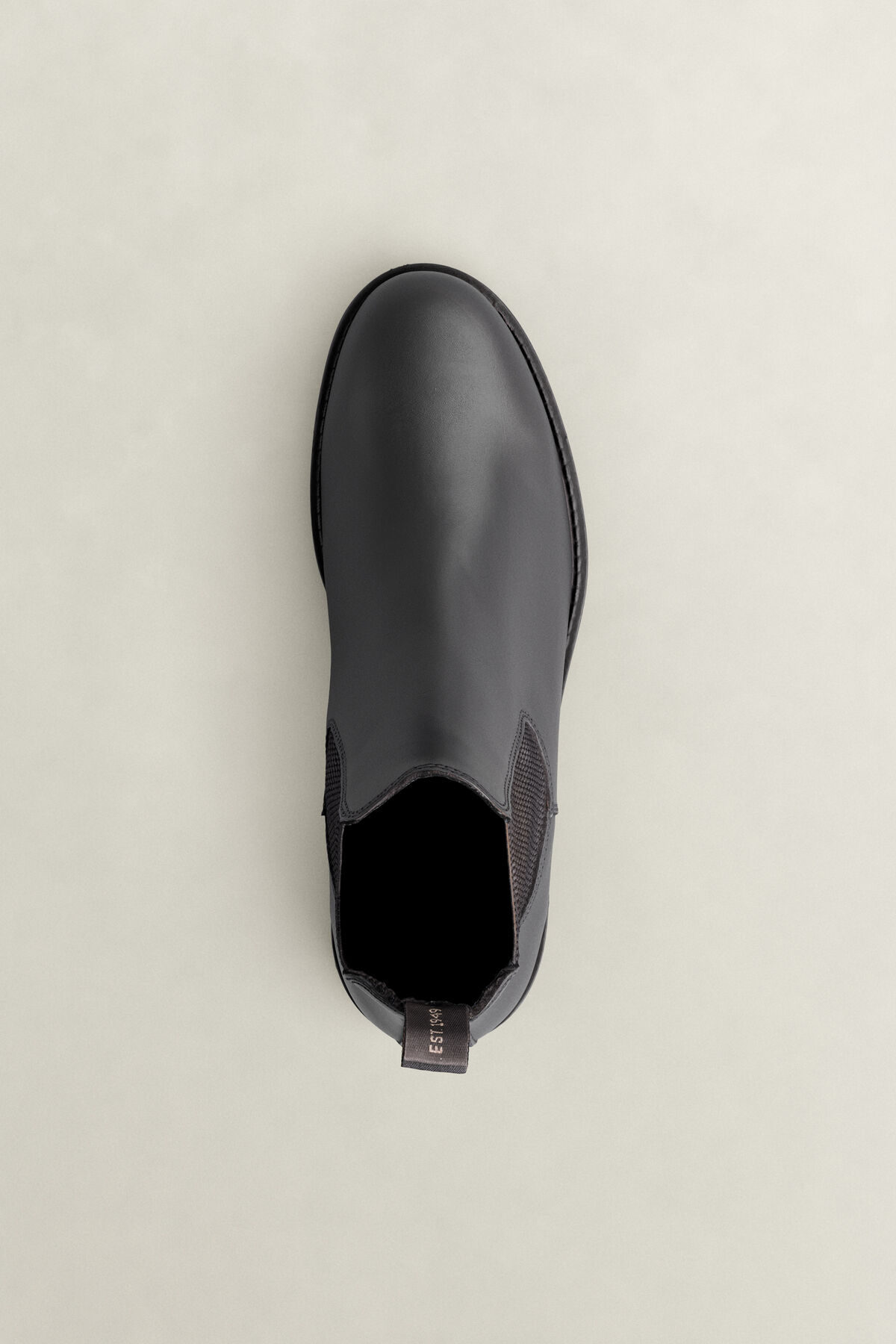 Prepdale Leather Chelsea Boots — BLACK
