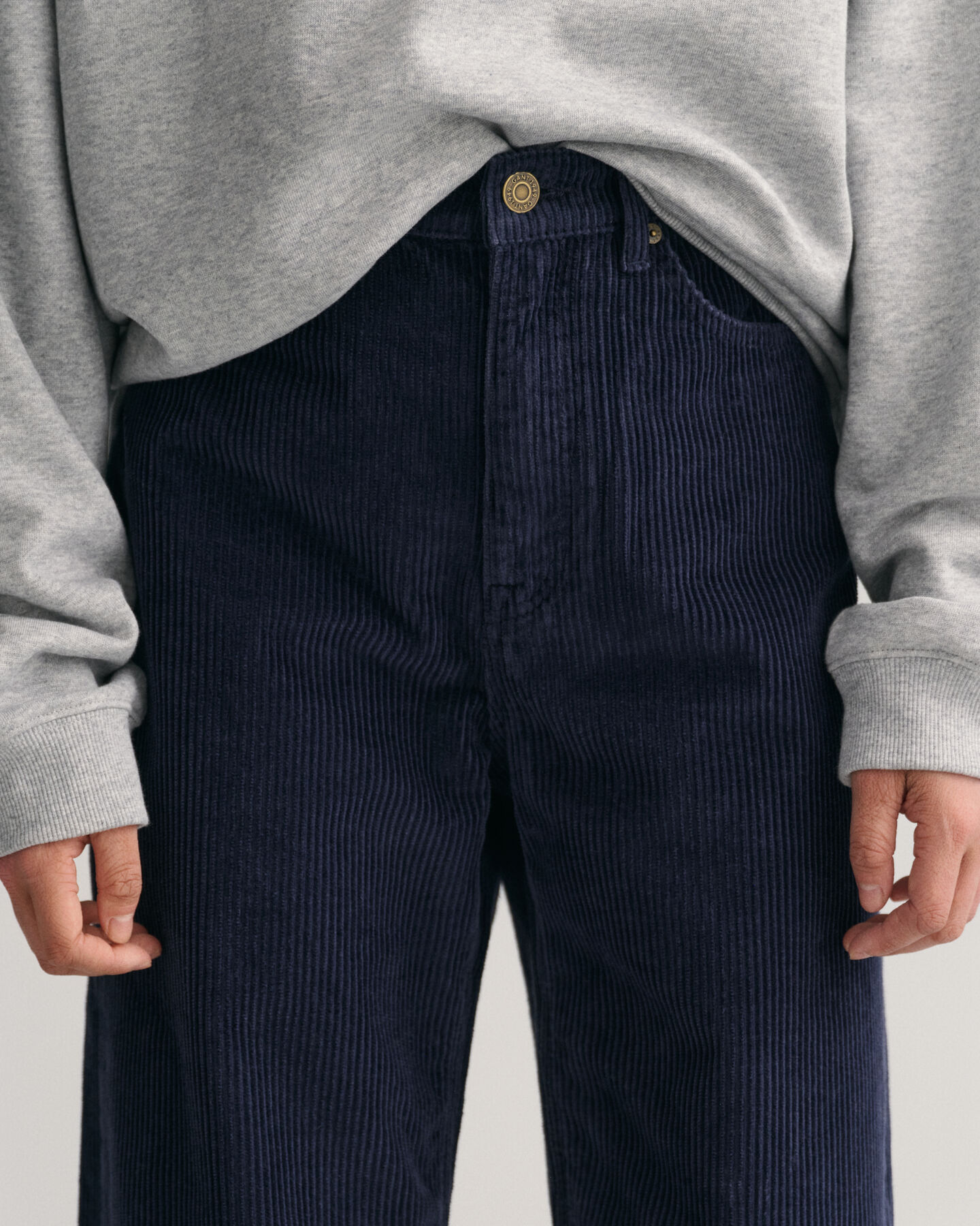 Teen Girls Wide Leg Corduroy Pants