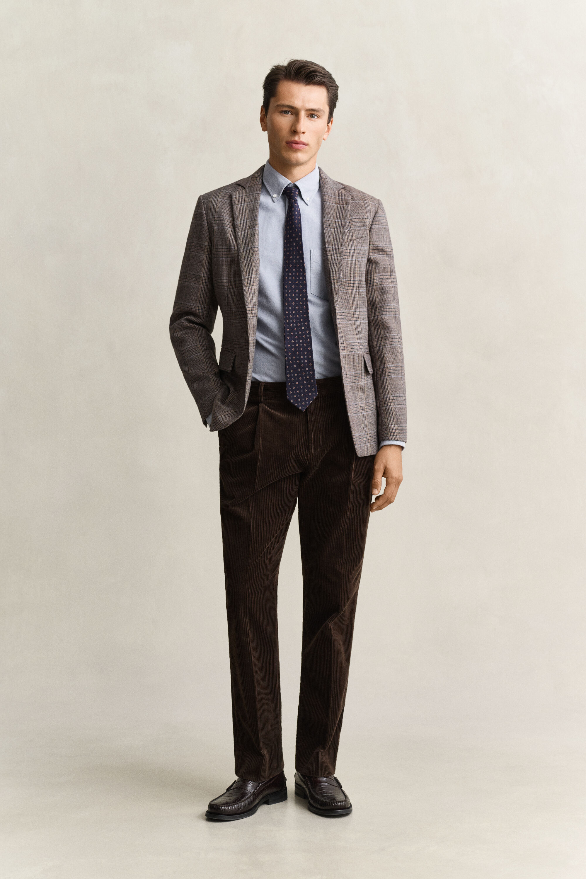 Brushed Oxford Shirt — CRISP BLUE