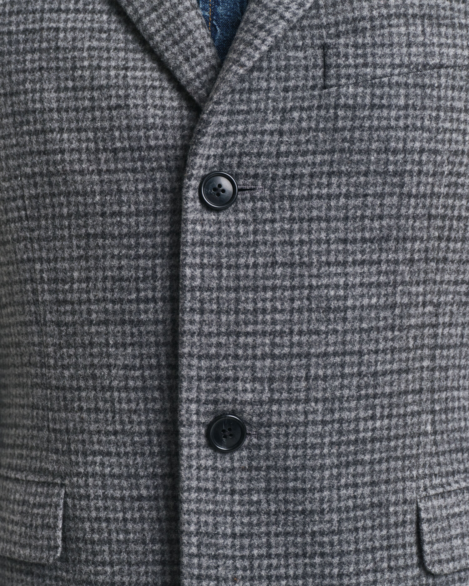 Two-Tone Wool Coat