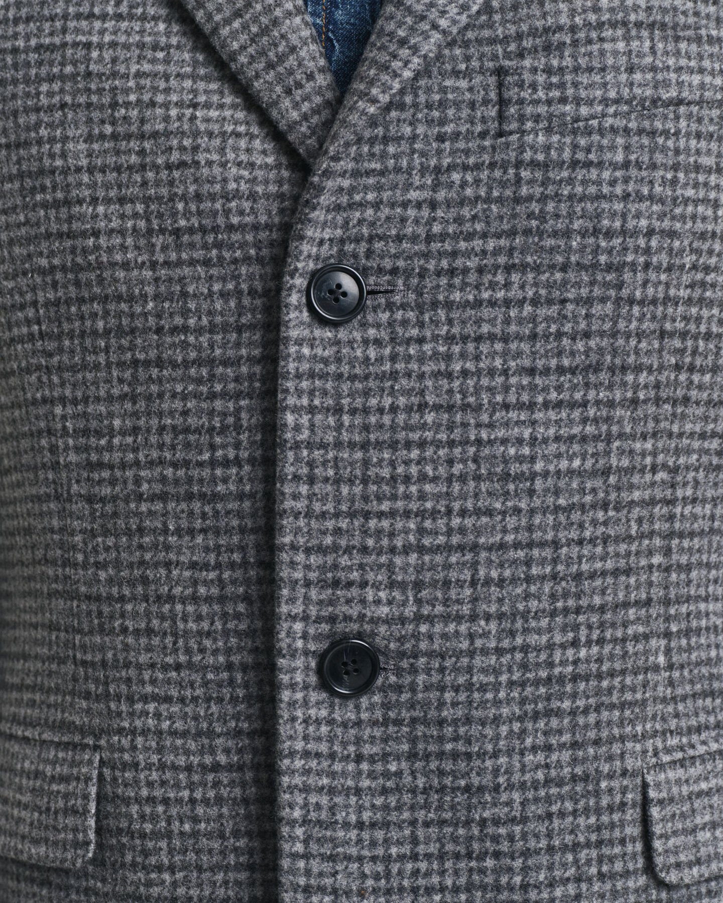 Two-Tone Wool Coat
