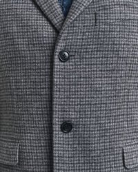 Two-Tone Wool Coat