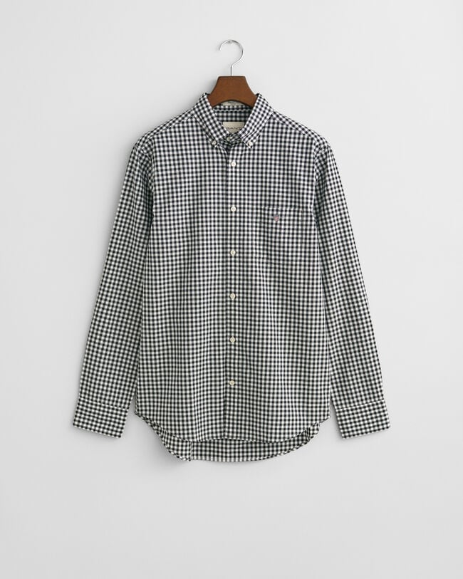 Regular Fit Classic Gingham Poplin Shirt