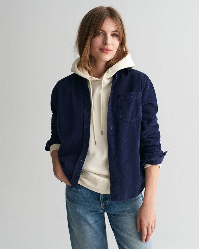 Regular Fit Corduroy Shirt