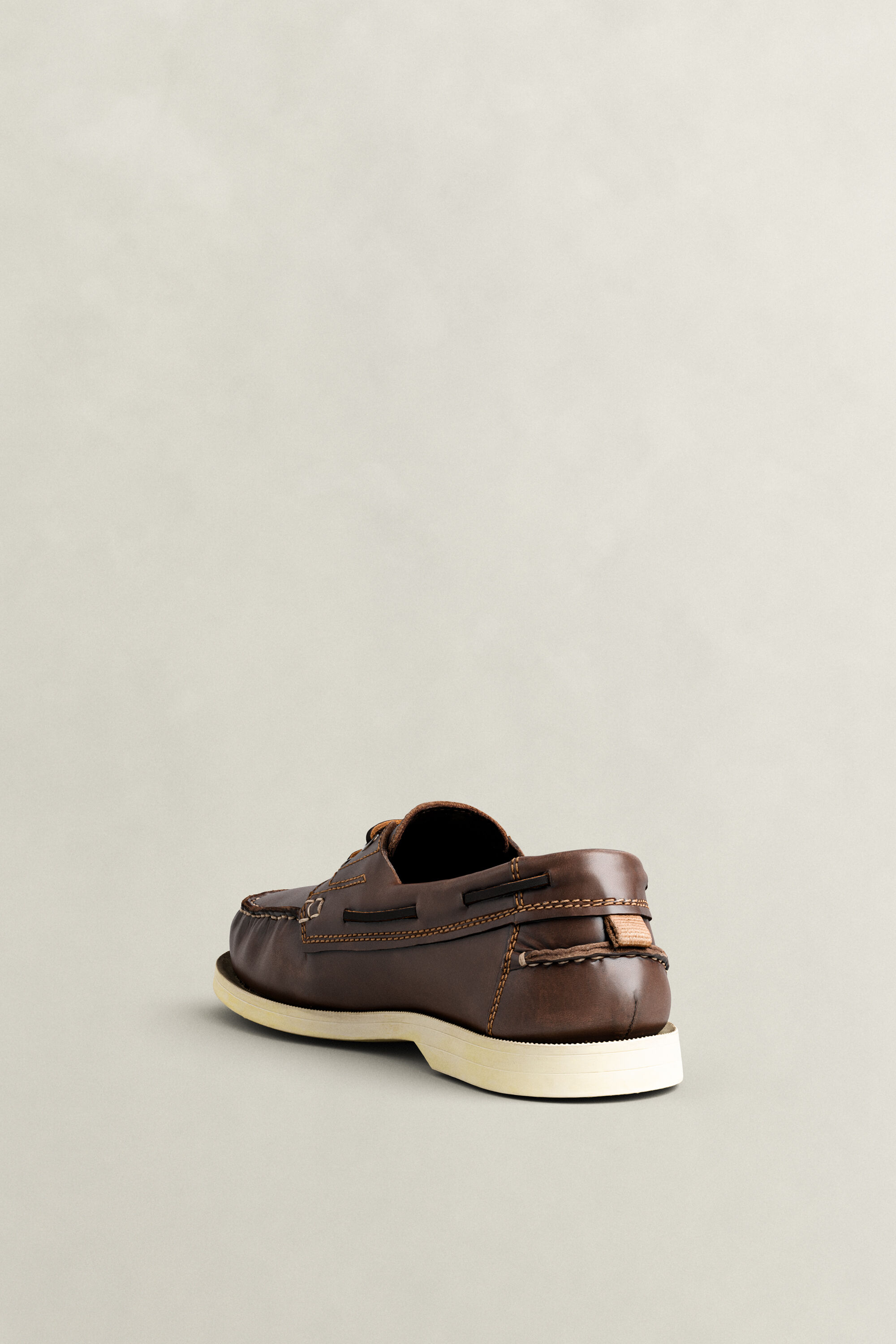 Yardport Boat Shoes — DARK BROWN