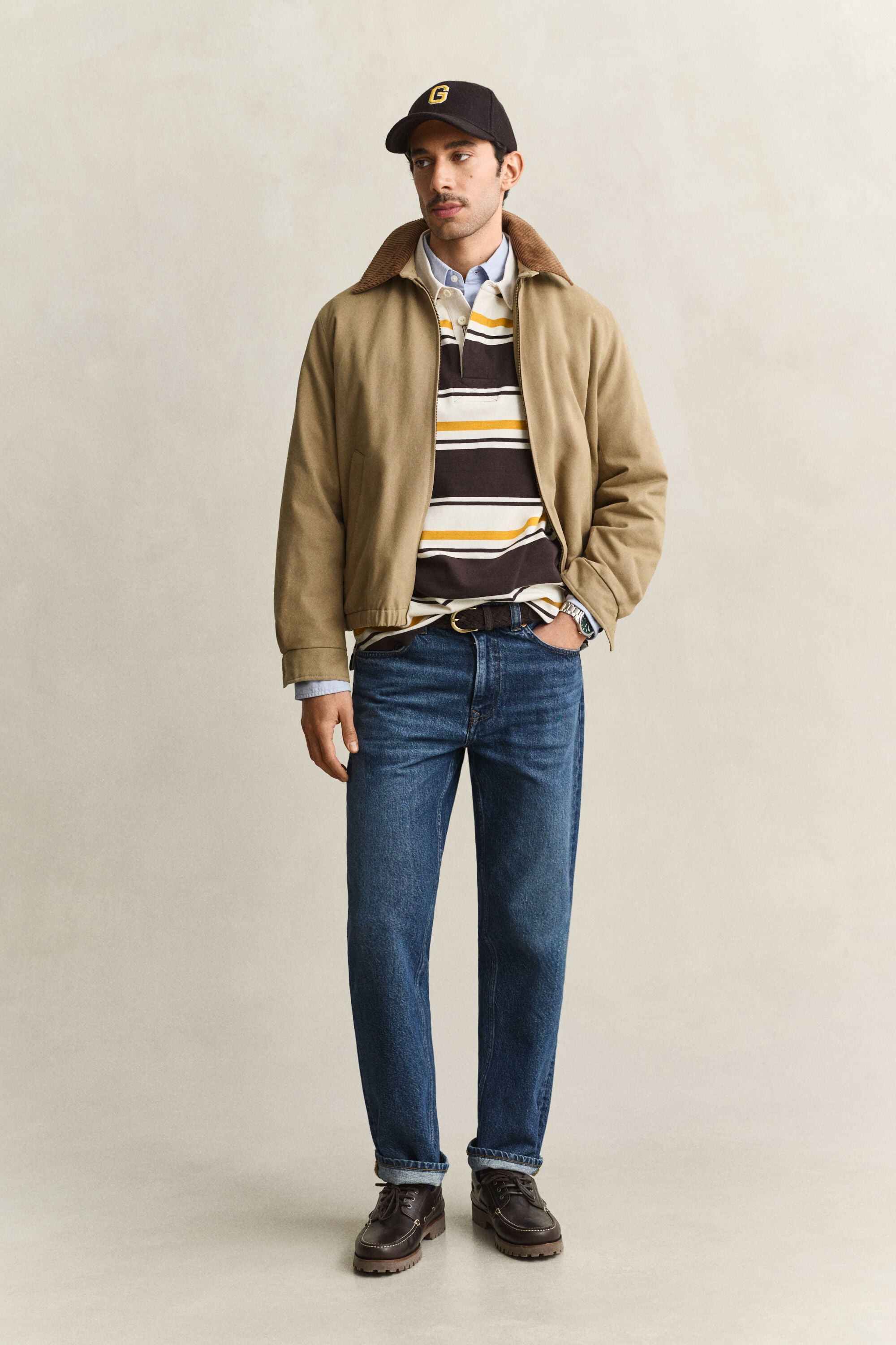 Striped Heavy Rugger
