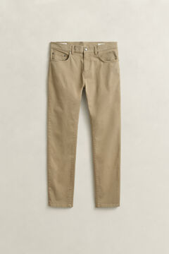 Slim Fit Desert Jeans — DARK KHAKI 1