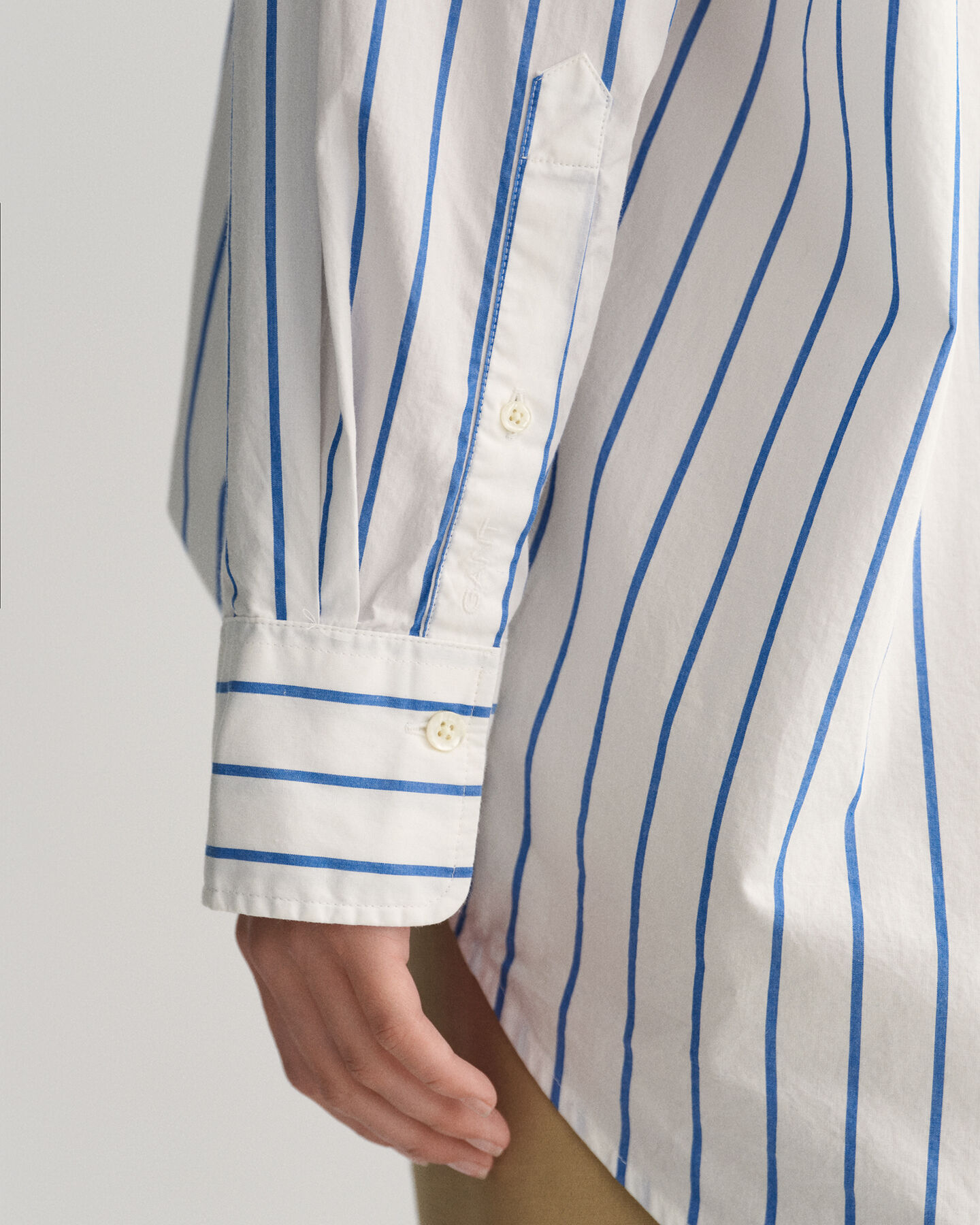 Oversized Striped Shirt