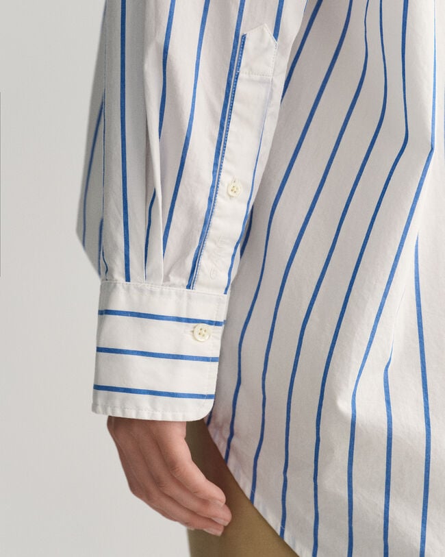 Oversized Striped Shirt