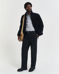 Regular Fit Micro Checked Classic Poplin Shirt