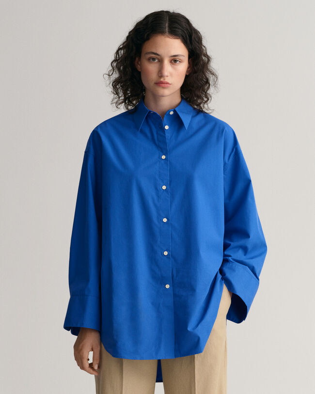 Oversized Fit Wide Cuff Shirt