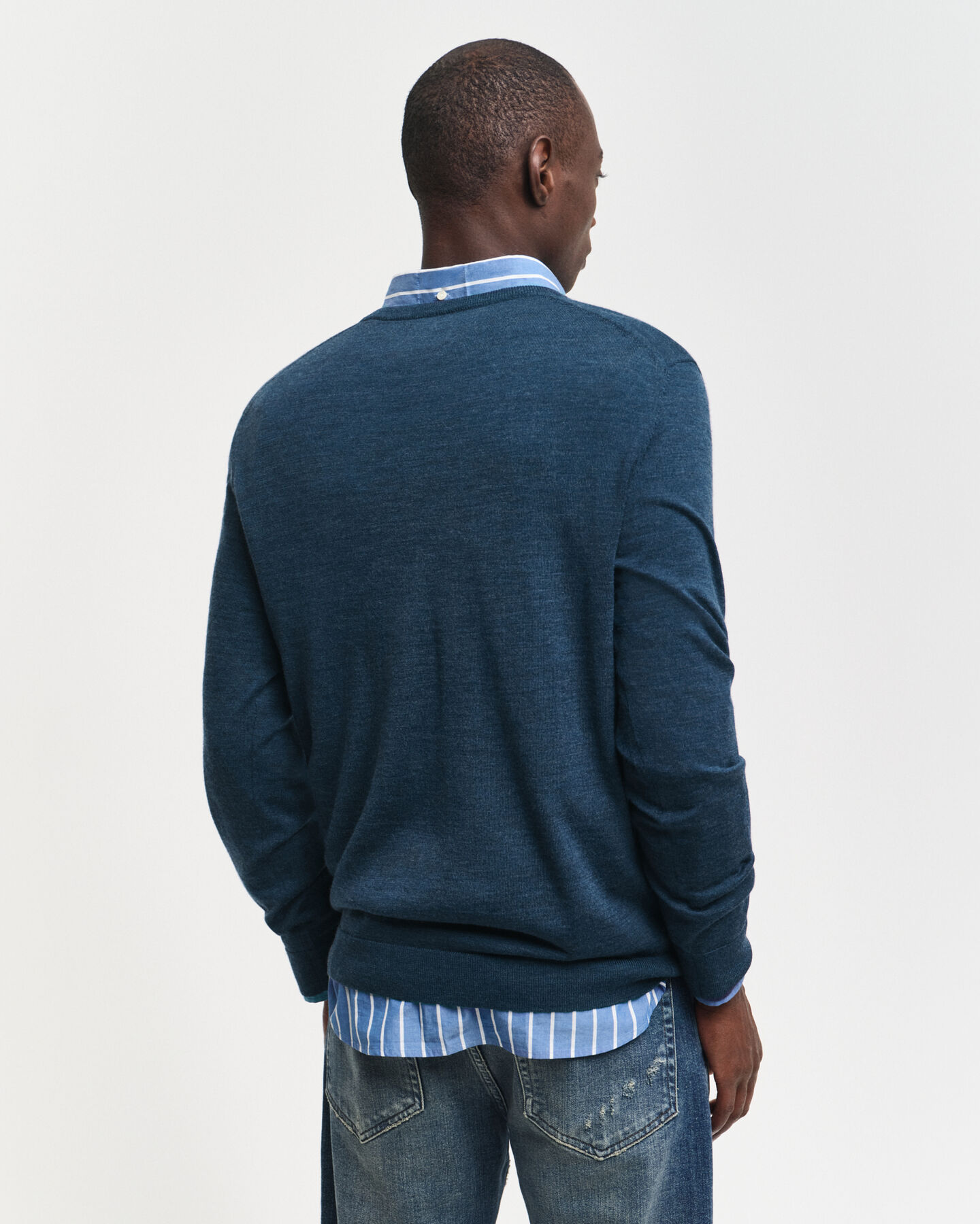 Extra Fine Merino Wool V-Neck Sweater