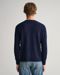 Alpaca Blend Crew Neck Sweater