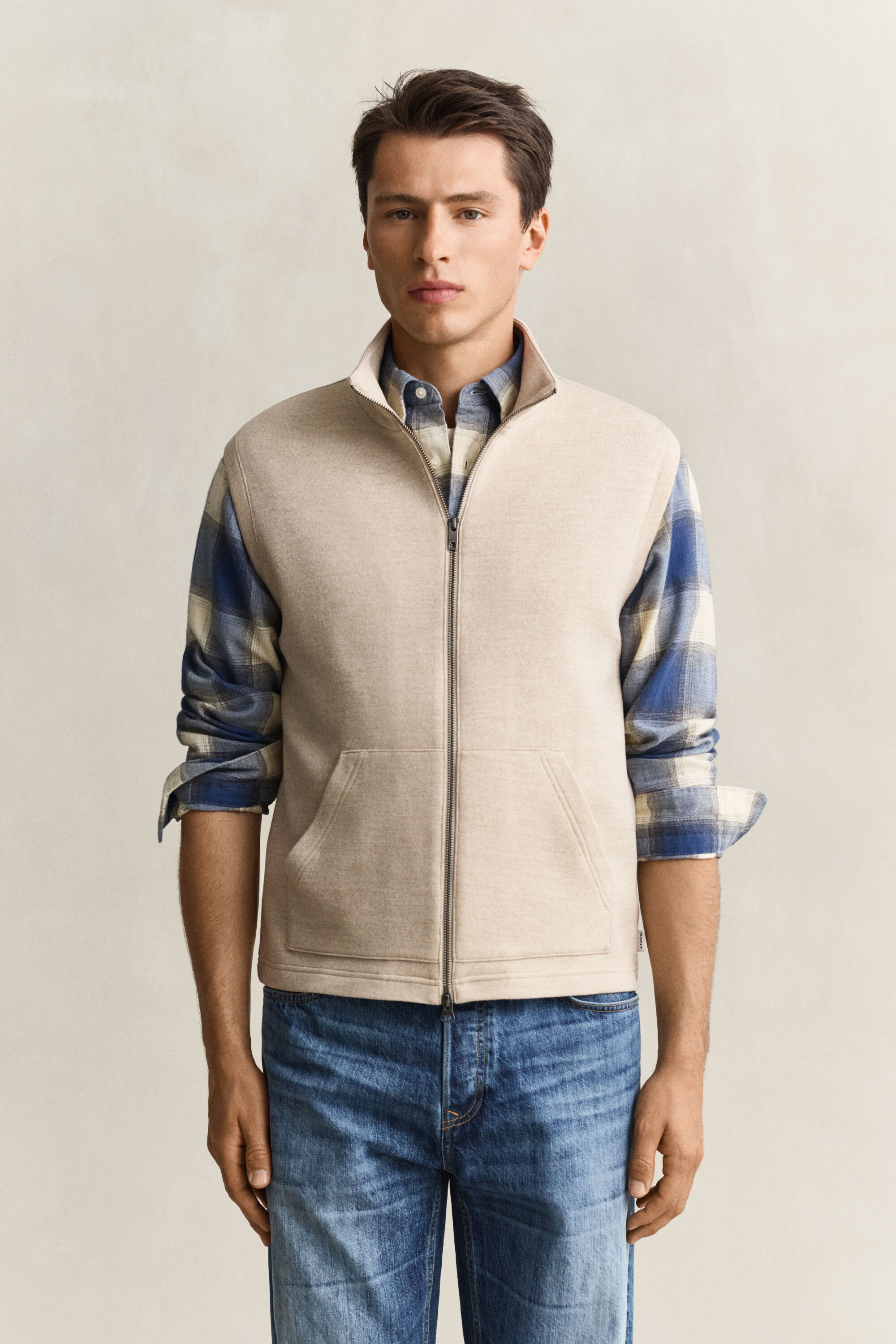Zipped Vest