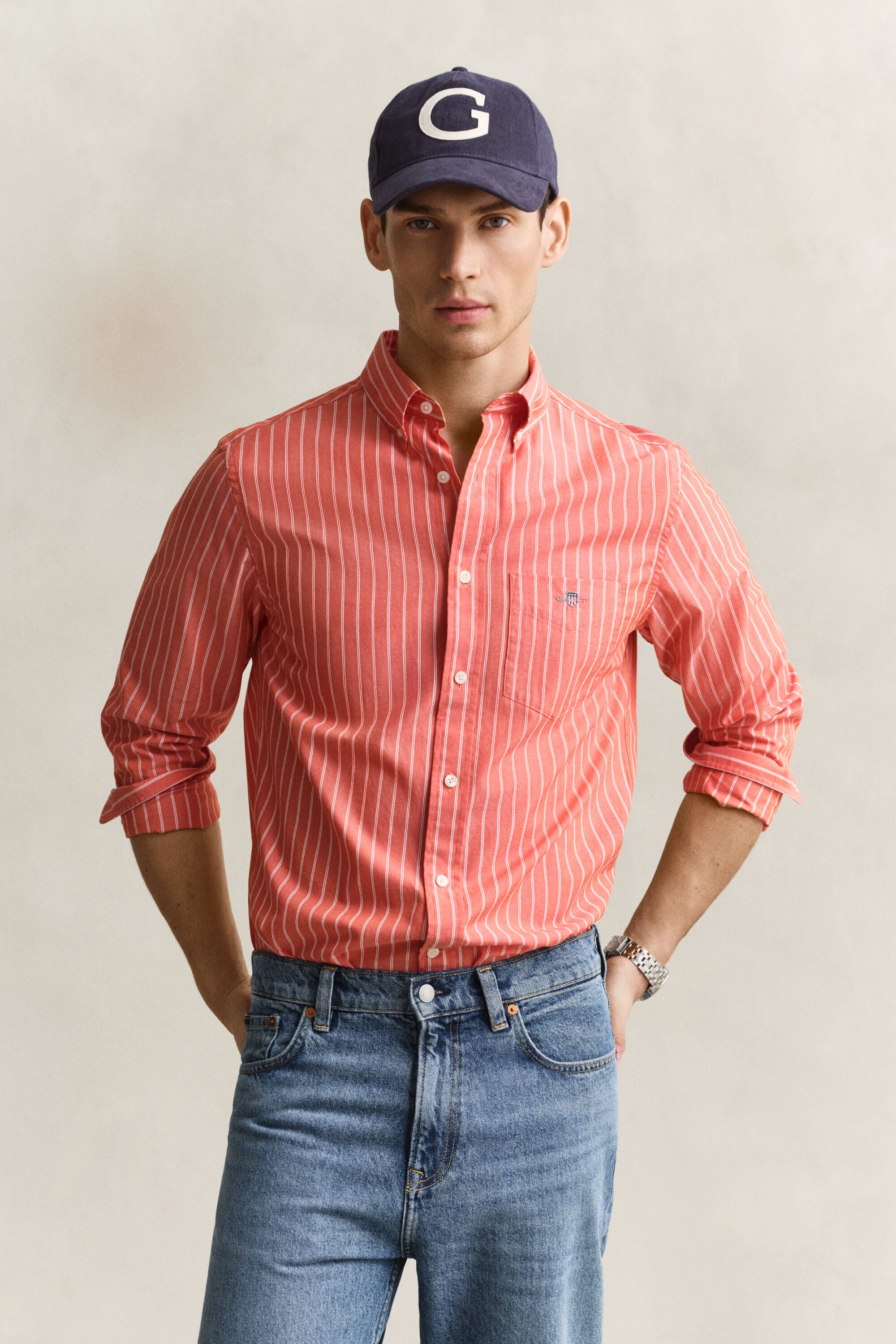 Striped Classic Poplin Shirt
