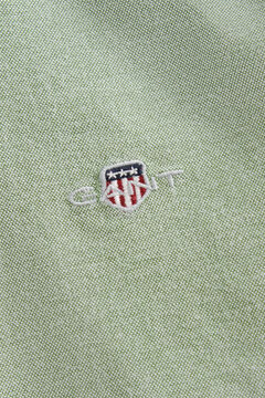 Teen Boys Shield Oxford Shirt — DARK MOSS GREEN 1