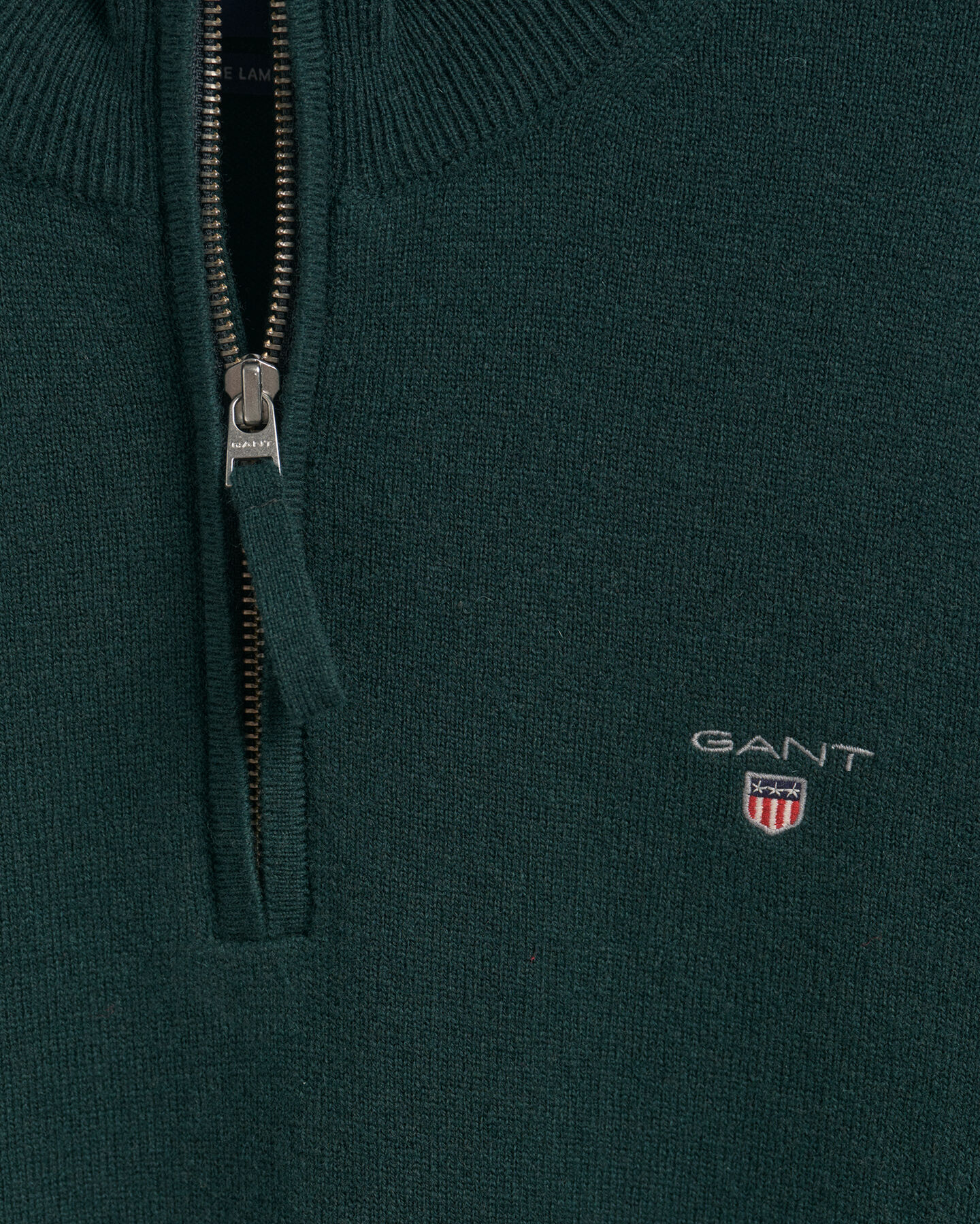 Super Fine Lambswool Half-Zip Sweater