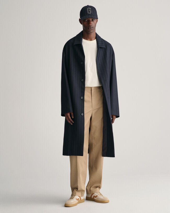 Pinstripe Coat