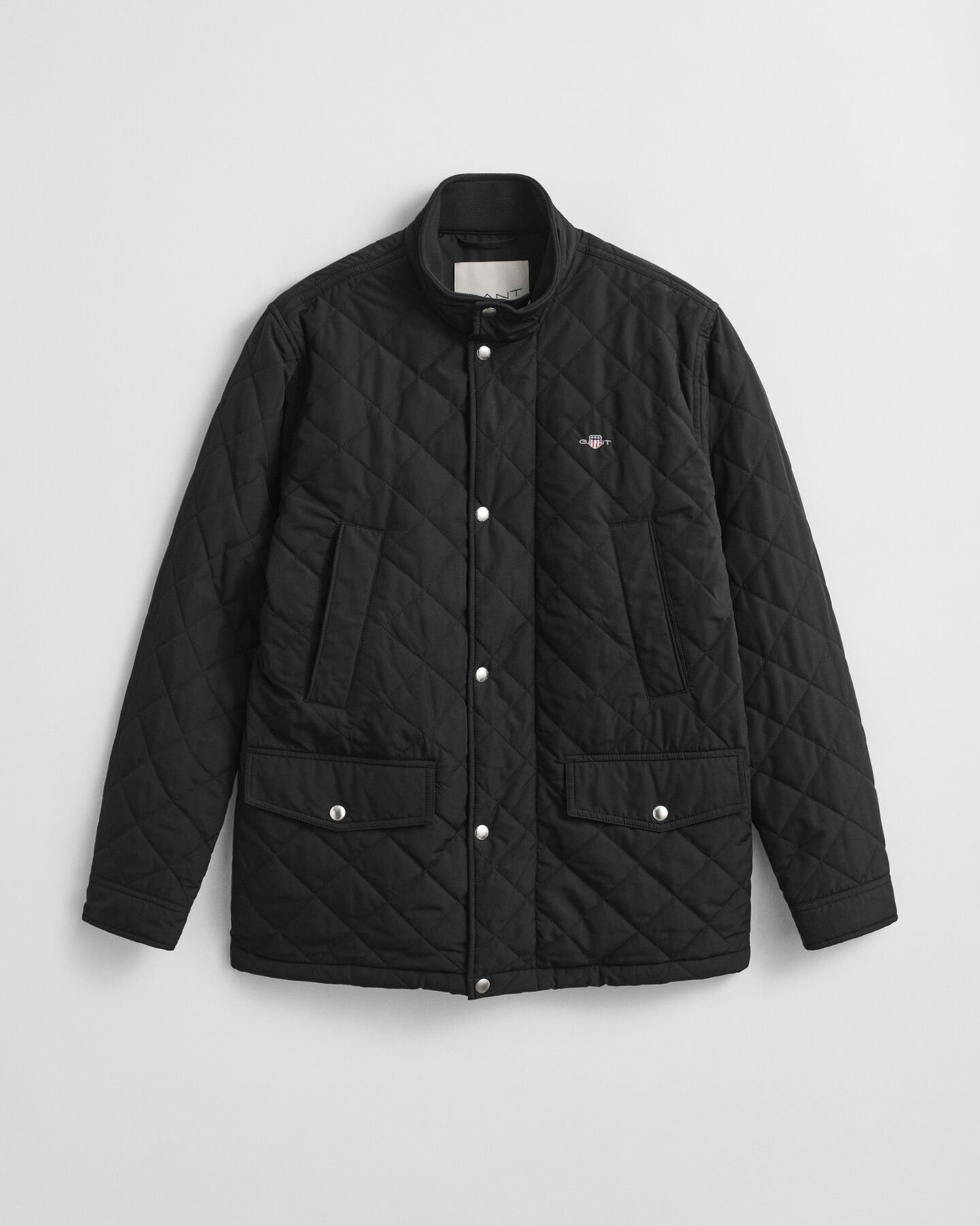 Quilted Windcheater Mid-Length Jacket