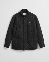 Quilted Windcheater Mid-Length Jacket
