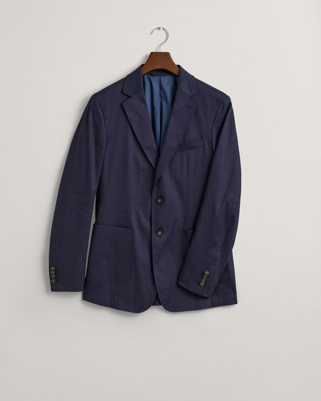Cotton Linen Suit Blazer